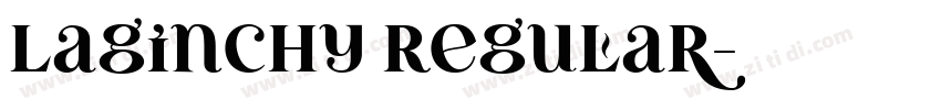 Laginchy Regular字体转换